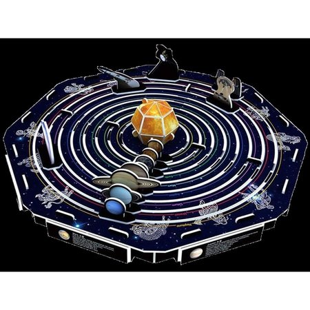 TEXAS TOY DISTRIBUTION Solar System 3D Puzzle 45 Piece MH008B220